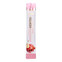 Jinskin K-Beauty Collagen Pomegranate Jelly Stick - Желе с Гранатом в стиках, 20 г, Коробка 10 шт.