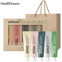 Medi Flower Délicat Hand Cream Set - Набор кремов для рук "Деликат" 5шт.*30гр.