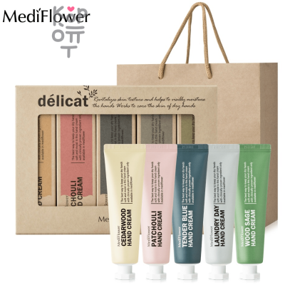 Medi Flower Délicat Hand Cream Set - Набор кремов для рук "Деликат" 5шт.*30гр.
