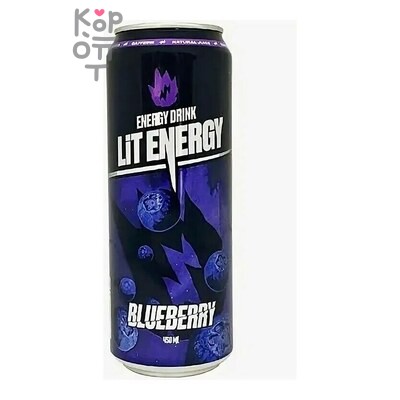 Lit — Напиток энергетический безалкогольный Energy Blueberry, 450 мл