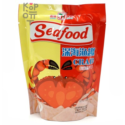 Чипсы Ji Seafood Crab Хрустящие Крабовые, 19гр.