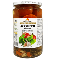 Золотая Долина - Ассорти из помидоров и огурцов
