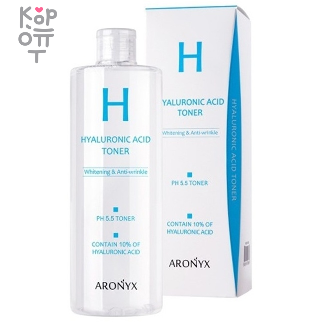 Aronyx Hyaluronic Acid Toner - Антивозрастной тонер для лица с Гиалуроновой Кислотой 500мл., купить с доставкой на дом фото 1 — Корейские товары для всей семьи(КорОпт) Aronyx Hyaluronic Acid Toner - Антивозрастной тонер для лица с Гиалуроновой Кислотой 500мл., купить с доставкой на дом фото 1 — Корейские товары для всей семьи(КорОпт)