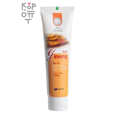 Зубная паста, с экстрактом красного женьшеня /Special XYLOS RED Ginseng, Hanil