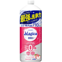 Lion Charmy Magica+ Concentrated Dishwashing Detergent - Концентрированное средство для мытья посуды с ароматом Персика.