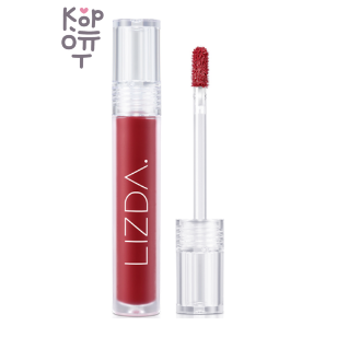 Lizda Glow Fit Water Tint 2.0 07 Glazed Star — тинт-блеск для губ с эффектом глянца, розово-бежевый, 4,3 г, 1 шт
