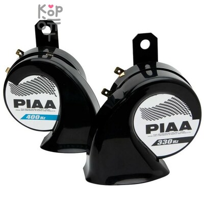 PIAA HORN BASS HO-9 - Звуковой сигнал с двойным басовым тоном 330Hz/400Hz 112dB