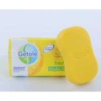 Getole Antibacterial Soap Fresh Citrus - Мыло туалетное с антибактериальным эффектом, аромат Цитрусов 200гр.