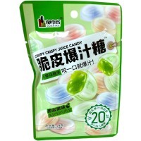 Жевательная конфета Dushike Crispy Juice Candy - с фруктовым соком Яблока в хрустящей глазури