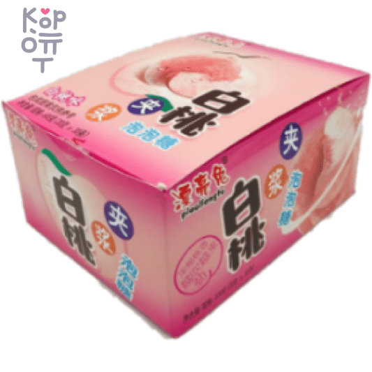 Жевательная резинка Piaoliangtu со вкусом Персика, 20гр., купить с доставкой на дом фото 1 — Корейские товары для всей семьи(КорОпт)