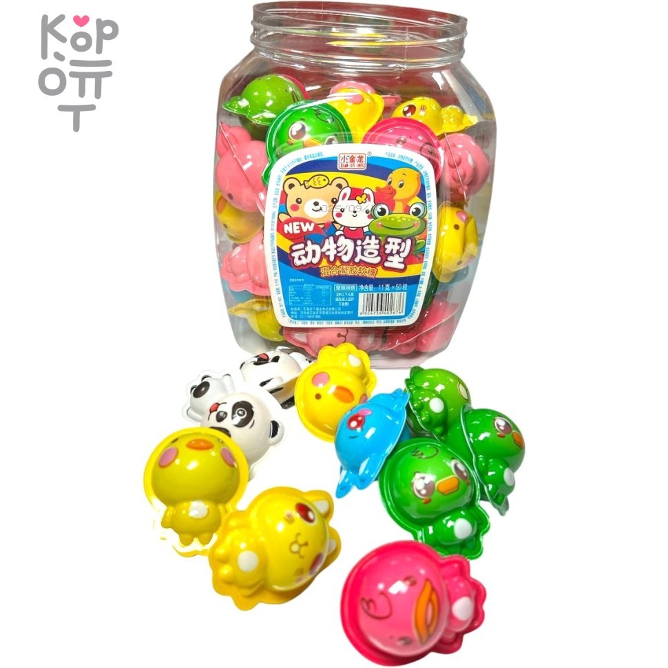 Colorful Candy Xiao Jin - Жевательный мармелад - Ребятам о зверятах, купить с доставкой на дом фото 1 &mdash; Корейские товары для всей семьи(КорОпт)