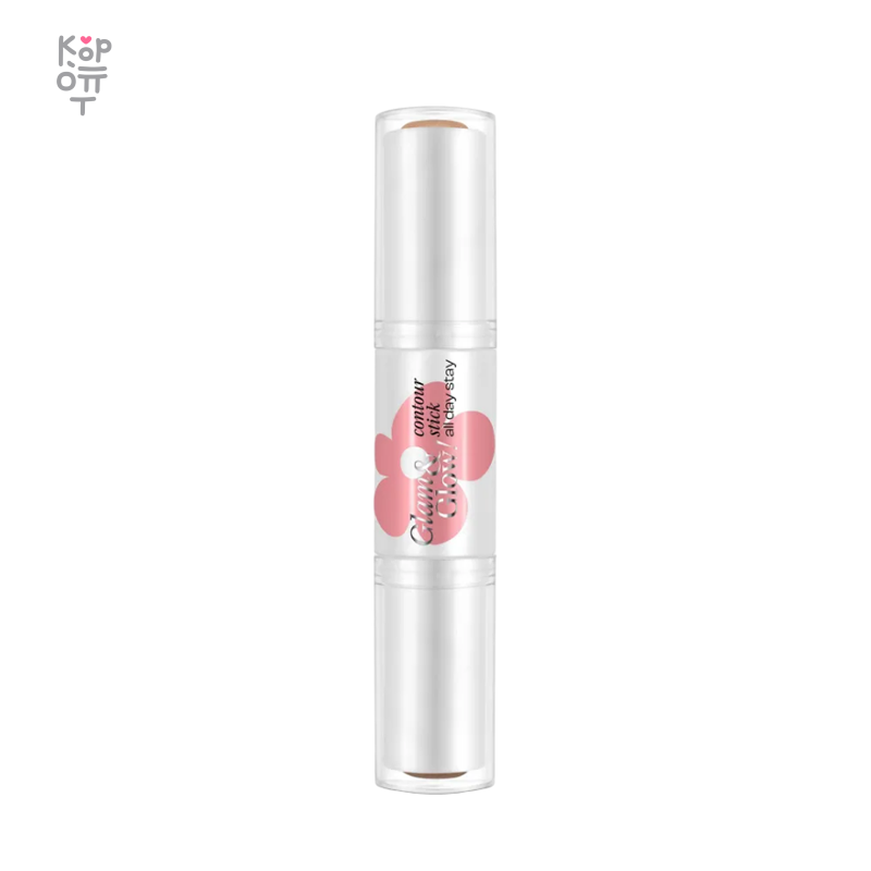 Monic Beauty — Glam&amp;Glow! All Day Stay 02 Двусторонний контуринг в стике, 30 г
