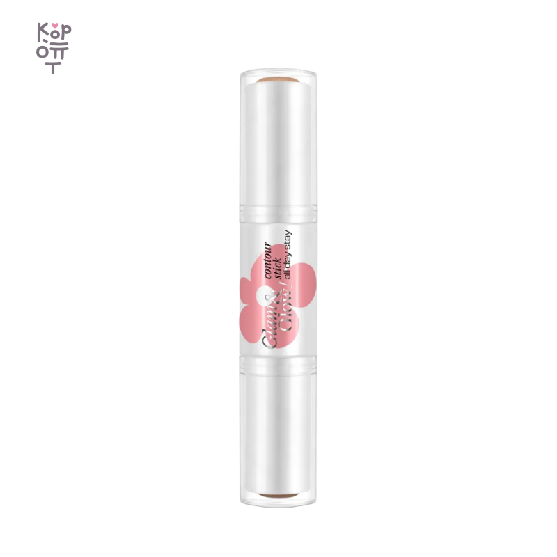 Monic Beauty — Glam&Glow! All Day Stay 02 Двусторонний контуринг в стике, 30 г