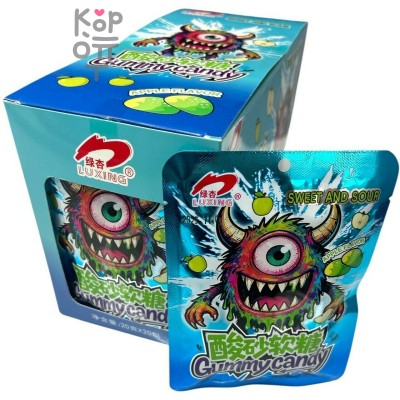 Кислая карамель LuXing Acid Sour Candy - кислота со вкусом зеленого Яблока