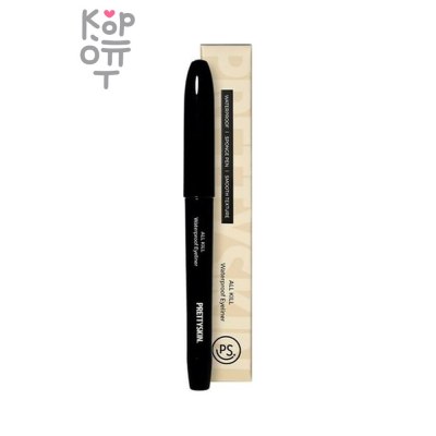 PrettySkin All Kill Waterproof Eyeliner - Подводка для глаз водостойкая черный цвет 1 г