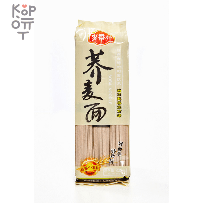 Лапша соба гречневая Wheat Village, 300гр., купить с доставкой на дом фото 1 — Корейские товары для всей семьи(КорОпт)