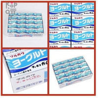 Marukawa Yogurt gum - Жевательная резинка со вкусом йогурта, 5,5гр.