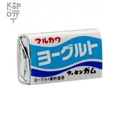 Marukawa Yogurt gum - Жевательная резинка со вкусом йогурта, 5,5гр. — Корейские товары для всей семьи(КорОпт)