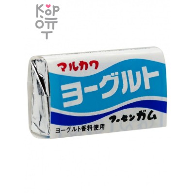 Marukawa Yogurt gum - Жевательная резинка со вкусом йогурта, 5,5гр.