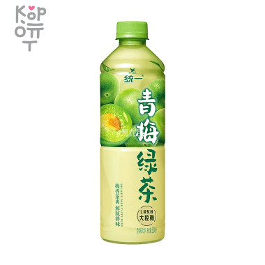 Напиток UNIF Green Plum Green Tea - Зеленый чай со вкусом сливы, 500мл. &mdash; Корейские товары для всей семьи(КорОпт)