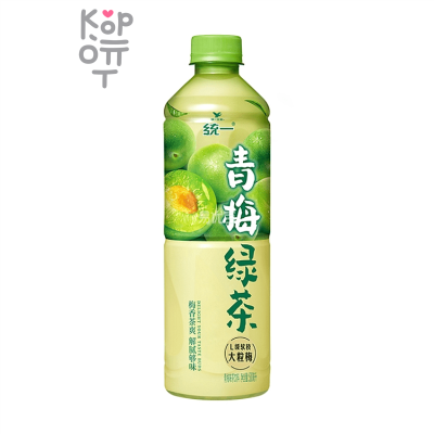 Напиток UNIF Green Plum Green Tea - Зеленый чай со вкусом сливы, 500мл.