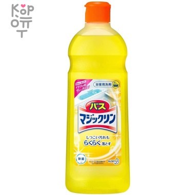 KAO "Magiсclean" Bathroom Cleaner - Чистящее и дезодорирующее средство для ванной с антибактериальным эффектом, аромат цитрусов 485мл. &mdash; Корейские товары для всей семьи(КорОпт)