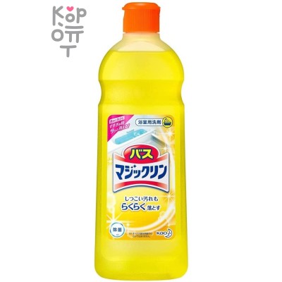 KAO "Magiсclean" Bathroom Cleaner - Чистящее и дезодорирующее средство для ванной с антибактериальным эффектом, аромат цитрусов 485мл.