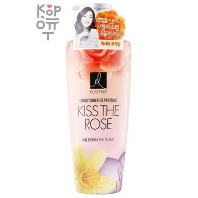 Elastine Conditioner De Perfume Kiss The Rose - Парфюмированный кондиционер для всех типов волос 600мл
