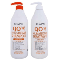 Chakan Honey Bomb 90% Treatment - Кондиционер для поврежденных волос и чувствительной кожи Медовая Бомба 1л. 