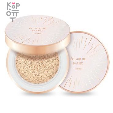 Deoproce Estheroce Eclad De Blanc Cushion SPF 50+ PA+++ Тональный кушон с эффектом сияния, 14гр. + (Refill 14гр.) #23 Natural Blanc., купить с доставкой на дом фото 1 — Корейские товары для всей семьи(КорОпт)