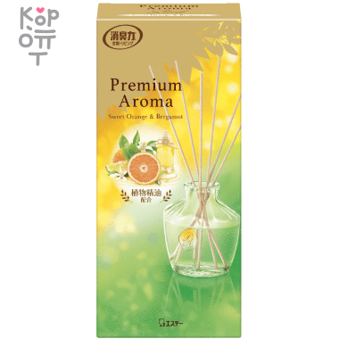 ST Shoshu Riki Premium Aroma Stick - Освежитель воздуха для комнаты (стеклянный флакон + наполнитель + палочки) 65мл. &mdash; Корейские товары для всей семьи(КорОпт)