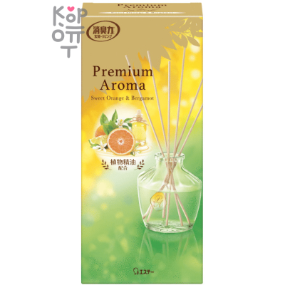 ST Shoshu Riki Premium Aroma Stick - Освежитель воздуха для комнаты (стеклянный флакон + наполнитель + палочки) 65мл.