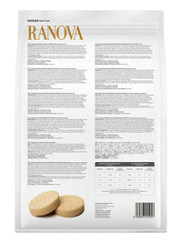 Ranova Полнорационный сухой (сублимированный) корм для кошек с курицей и говядиной