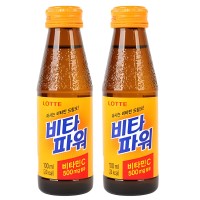 Lotte Vita Power - Безалкогольный негазированный витаминизированный напиток 100мл.