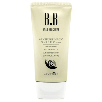Aenepure Magic Snail BB Cream SPF50+  - ВВ крем омолаживающий с улиточным муцином SPF 50+/PA+++ 50 мл.
