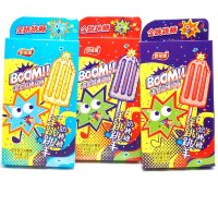 Карамель шипучка-взрывашка Boom с взрывным вкусом спелых фруктов