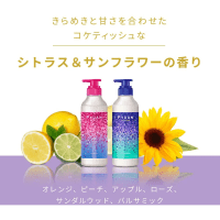 KAO Pyuan Pure Action Conditioner - Кондиционер для волос с ароматом подсолнуха и цитрусов