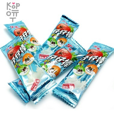 Леденец на палочке Zaizai Боярышник со сливками 100% — Корейские товары для всей семьи(КорОпт)