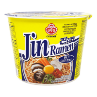 Ottogi Jin Ramen (Mild) - Лапша со вкусом грибов