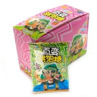 Жевательная резинка разнообразие вкусов Suan Jumping Bubble Candy, 20гр.