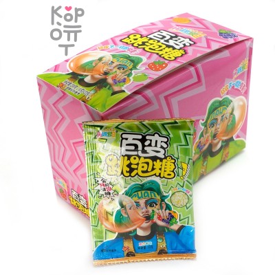Жевательная резинка разнообразие вкусов Suan Jumping Bubble Candy, 20гр.