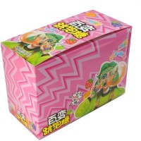 Жевательная резинка разнообразие вкусов Suan Jumping Bubble Candy, 20гр.