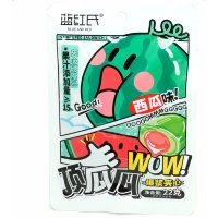 Кислая карамель Blue and Red Attention Sour Candy со вкусом Арбуза
