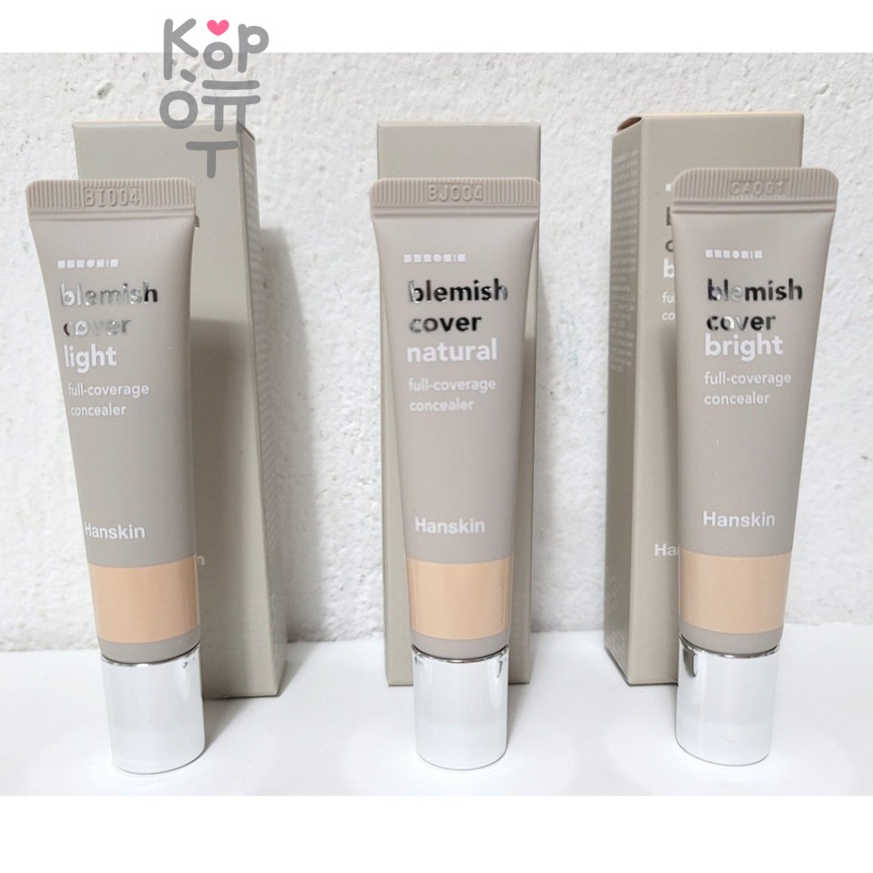 Hanskin Blemish Cover Concealer Natural - Консилер для маскировки недостатков (Natural) 12 г