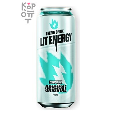 Lit — Напиток энергетический безалкогольный Energy Original zero, 450 мл
