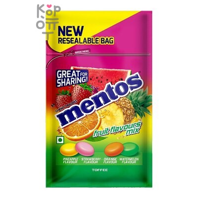 Mentos — Жевательные драже Радуга, 108 г