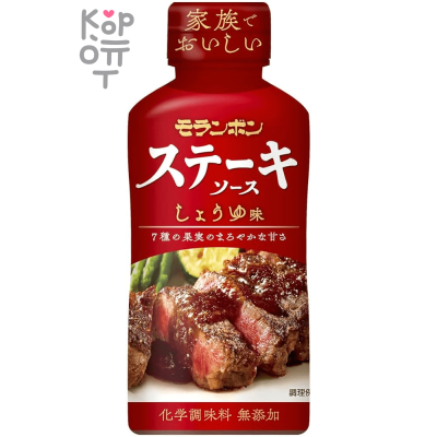 Steak Moranbong Sauce Soybean - Соус-маринад для жарки мяса со вкусом соевого соуса, 225гр.