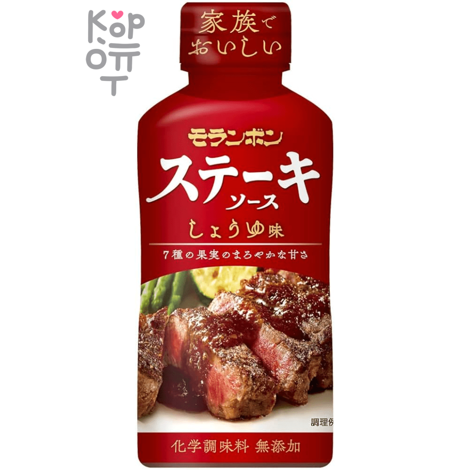 Steak Moranbong Sauce Soybean - Соус-маринад для жарки мяса со вкусом соевого соуса, 225гр.
