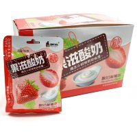 Жевательные конфеты DUSHIKE Childhood memory - "Незабываемый вкус детства" со вкусом фруктового йогурта и Клубники