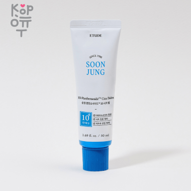 Etude House Soon Jung 10 Panthensoside Cica Balm - Заживляющий и успокаивающий бальзам с пантенолом, 50мл. — Корейские товары для всей семьи(КорОпт)